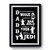 Fathers Day Star Wars Themed Jedi Strong Brave Wise & Skilled Premium Poster