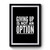 Giving Up Is Not An Option Workout Motivational Workout Gym Workout Premium Poster