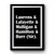 Hamilton Revolutionaries Laurens Lafayette Mulligan Hamilton Burr Premium Poster