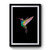 Hummingbird Geometric Hummingbird Low Poly Colourful Colibri Nursery Premium Poster