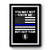 I Got Your 6 The Blue Lives Matter You May Not Know Me You May Not Know Me But I Got Your 6 Usa Flag Premium Poster