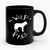 Wolf Pack Arrow Papa Wolf Daddy Wolf Ceramic Mug