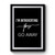 I'm Introverting Please Go Away Premium Poster