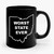 Worst State Ever Ohio Ceramic Mug