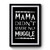 Mama Didnt Raise No Muggle Harry Potter Fans Geek Nerd Premium Poster