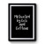 Motivated By Cats And Caffeine Cat Lover Coffee Lover Funny Cat Premium Poster