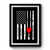 My Heart Belongs To A Crane Operator With Crane Hook And American Flag Crane Operator Premium Poster