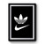 Nike Adidas Fan Made Logo Premium Poster