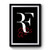 Rf Logo Roger Federer Perfect Tennis Premium Poster