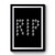 RIP Pattern Tribute To Prince Purple Rain Premium Poster