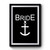 The Bride Anchor Premium Poster