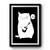 Ukulele Cat Says Your Dog Has Fleas Premium Poster
