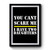 You Can't Scare Me I have Two Daughters Funny Premium Poster