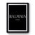 Balmain Paris Art Retro Premium Poster