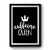 Caffeine Queen But First Coffee Design Funny Premium Poster