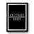 Clothes Over Bros Art Simple Premium Poster