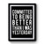 Committed to Being Better Than I Was Yesterday Workout Retro Vintage Premium Poster