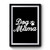 Dog Mama Art Simple Premium Poster