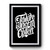 Failure Is Not An Option Inspirational Art Retro Premium Poster