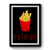 Fry Day Art Vintage Simple Premium Poster
