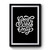 Good Vibes Only Vintage Retro Premium Poster