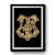 Harry Potter Hogwarts Crest Art Retro Premium Poster