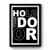 Hold The Door Design Art Simple Premium Poster