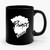 Prince RIP Silhouette Ceramic Mug