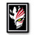 Hollow Mask Art Retro Premium Poster