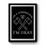 I'm A Lumberjack And I'm Okay Art Funny Premium Poster