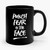 Punch Fear In The Face Hope Cancer Gift Breast Cancer Ceramic Mug