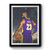 Lebron James 23 Los Angeles Lakers Vintage Art Simple Premium Poster