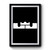 Lebron James Crown Logo Simple Design Premium Poster