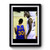 Lebron James Vs Steph Curry Art Funny Premium Poster