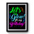 Let's Glow It's My Birthday Art Vintage Simple Premium Poster