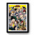 My Hero Academia Characters Vintage Art Simple Premium Poster