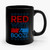 Red White And Booze Funny 4th Of July Red White And Boozed Usa Usa Party 2 Ceramic Mug