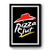 Pizza Slut Funny Simple Design Premium Poster