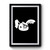 Punk goth bunny Design Funny Premium Poster
