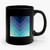 Retro Chevrons Ceramic Mug