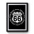 Route 66 Road Art Vintage Premium Poster