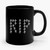 RIP Pattern Tribute To Prince Purple Rain Ceramic Mug