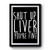 Shut Up Liver You're Fine Design Funny Premium Poster