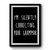 Silently Correcting Your Grammar Simple Art Premium Poster