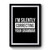 Silently Correcting Your Grammar Art Simple Premium Poster
