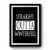 Straight Outta Winterfall Game Of Thrones Art Funny Premium Poster