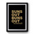 Suns Out Buns Out Simple Design Premium Poster