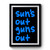 Suns Out Guns Out Funny Art Simple Funny Premium Poster