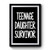 Teenage Daughter Survivor Retro Vintage Premium Poster