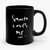Santa Loves Me Christmas Slogan Fun Christmas Xmas Quote Ceramic Mug